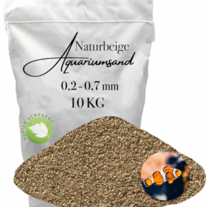 Aquariumsand Aquariumkies Aquariensand Aquarienkies 10 kg Bodengrund 0,2-0,7 mm