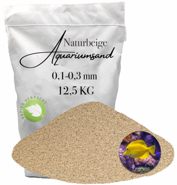 Aquariumsand Aquariumkies Aquariensand Aquarienkies 125 Bodengrund 01 03 mm 145898059732