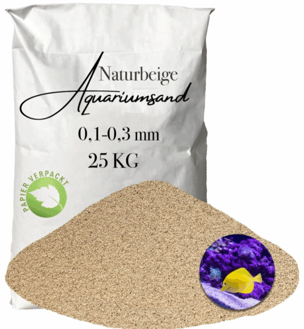 Aquariumsand Aquariumkies Aquariensand Aquarienkies papierverpackt 01 03 mm 145887999702