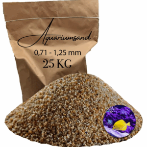 Aquariumsand Mix Sand Beige Weiß 0,71-1,25 Aquariensand Aquarienkies Bodengrund