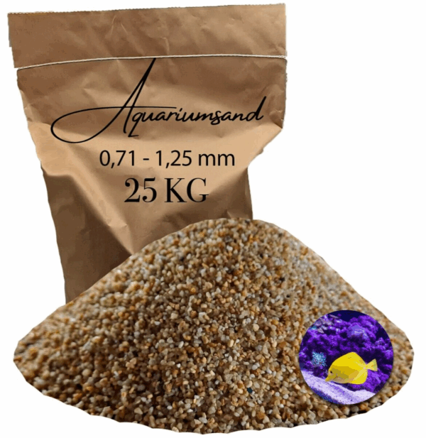 Aquariumsand Mix Sand Beige Weiss 071 125 Aquariensand Aquarienkies Bodengrund 145640638802