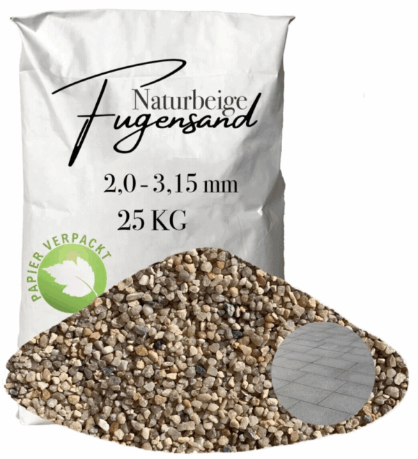 Einkehrsand Fugensand 20 315 mm Pflasterfugensand Terrasse Pflaster verfugen 145816679942