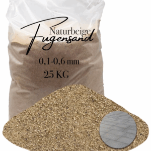 Fugensand Einkehrsand 0,1-0,6 mm Pflasterfugensand Terrasse Pflaster verfugen