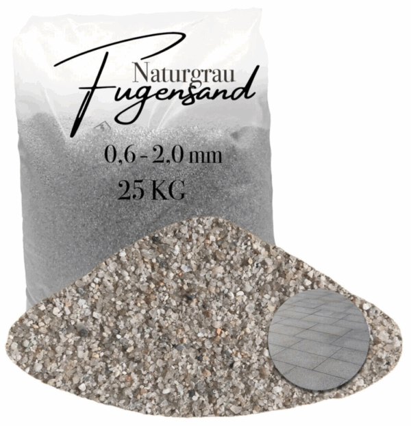 Fugensand grau fein 06 20 mm Pflasterfugensand Terrasse Pflaster verfugen 145836671972