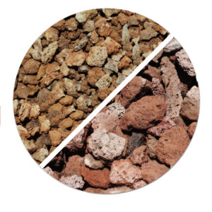 Lavamulch Lavagranulat 15kg Lava Substrat Lavasplitt Lavagestein 8-16mm 16-32mm