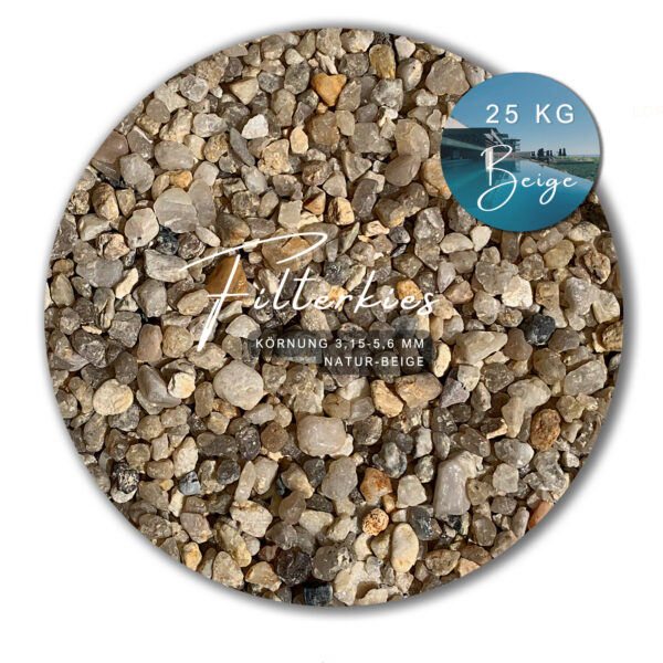 Kristallquarzsand beige Quarzsand Sandfiltersand Poolsand Filtersand Filterkies – Bild 20