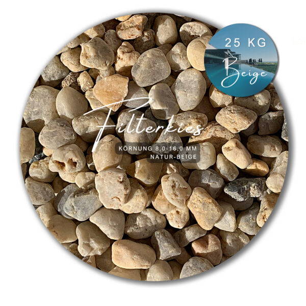 Kristallquarzsand beige Quarzsand Sandfiltersand Poolsand Filtersand Filterkies – Bild 22