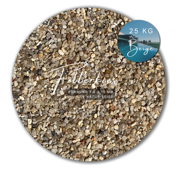 Kristallquarzsand beige Quarzsand Sandfiltersand Poolsand Filtersand Filterkies – Bild 14