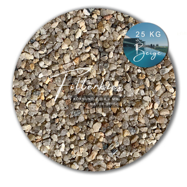 Kristallquarzsand beige Quarzsand Sandfiltersand Poolsand Filtersand Filterkies – Bild 16