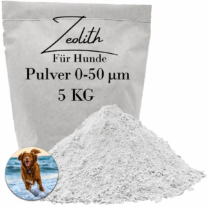 5000g Zeolith für Hunde Pulver 50µm Vulkanmineral Klinoptilolith entgiften 100%