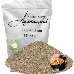 Aquariumsand Aquariumkies 0,4-0,8 mm Aquariensand Aquarienkies 10 kg Quarzsand