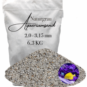 Aquariumsand Aquariumkies 20 315 mm Aquariensand Aquarienkies Bodengrund grau 145905453203