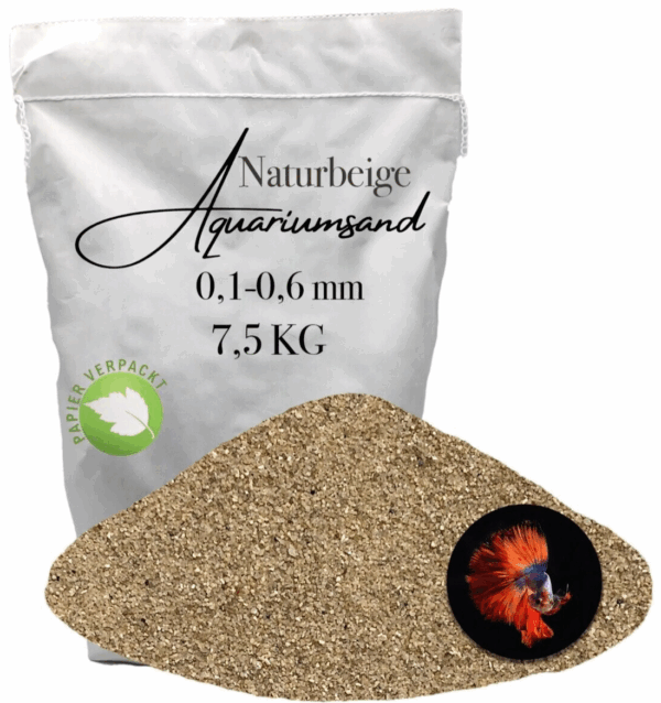 Aquariumsand Aquariumkies 75 KG Aquariensand Aquarienkies Bodengrund 01 06 mm 145898197623