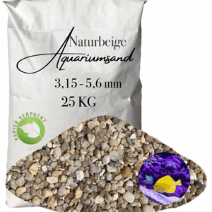 Aquariumsand Aquariumkies Aquarienkies papierverpackt Bodengrund 40 80 mm 145888005603