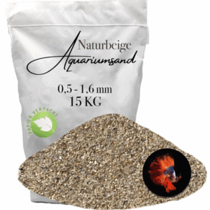 Aquariumsand Aquariumkies Aquariensand 15 kg Aquarienkies Bodengrund Natursand
