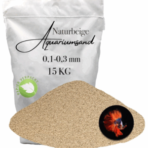 Aquariumsand Aquariumkies Aquariensand Aquarienkies 15kg Bodengrund 0,1-0,3 mm