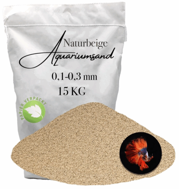 Aquariumsand Aquariumkies Aquariensand Aquarienkies 15kg Bodengrund 01 03 mm 145878849643