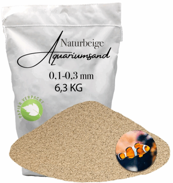 Aquariumsand Aquariumkies Aquariensand Aquarienkies 63 kg Bodengrund 01 03 mm 145900242843