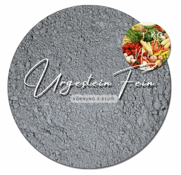 Diabas Urgesteinsmehl fein 1 kg Gesteinsmehl Steinmehl Natur Bodenaktivator 145138913853