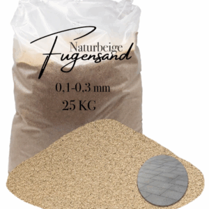 Fugensand Einkehrsand 0,1-0,3 mm Pflasterfugensand Terrasse Pflaster verfugen