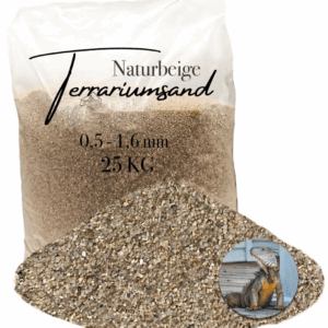 Terrariensand 25 kg Terrariumsand 05 16mm grabfaehig Sand naturbeige Bodengrund 145719828003