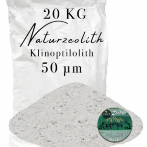 Zeolith 20kg Zeolithpulver Phosphatbinder Zeolite Zeoliet Filtermaterial 0-50 µm