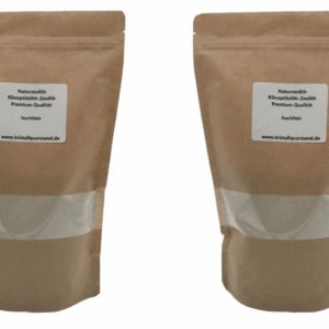 Zeolith Klinoptilolith 2x1000g 50m Vulkanmineral Mineral Pulver entgiften 145155437013