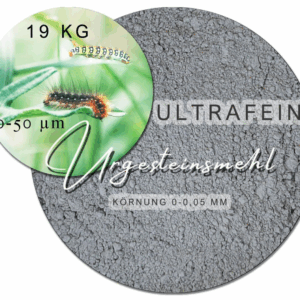 ultrafeines Gesteinsmehl Gesteinpulver Pflanzen bestäuben Raupenfrei Blattläuse