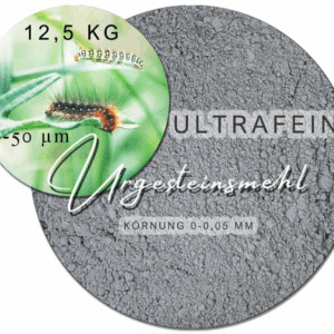 ultrafeines Gesteinsmehl Gesteinpulver Pflanzen bestäuben Raupenfrei Blattläuse