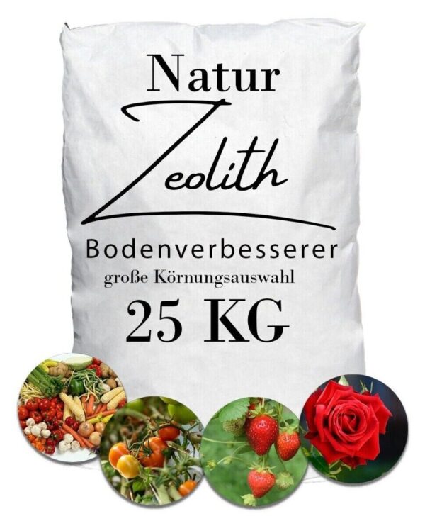 25 kg Zeolith Steinmehl Naturprodukt Obst Gemueseanbau Gesteinsmehl fuer Pflanzen 145712855914