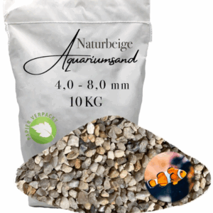 Aquariumkies 4,0-8,0 mm Aquariumsand Aquariensand Aquarienkies 10 kg Bodengrund