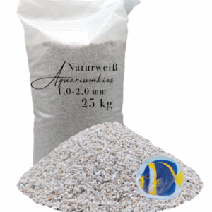 Aquariumkies Bodengrund Aquariumsand weiss 25kg Aquariensand Aquarienkies Sand 145625716934
