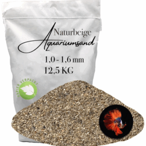 Aquariumsand 12,5 Aquariumkies Aquariensand Aquarienkies Bodengrund 1,0-1,6 mm