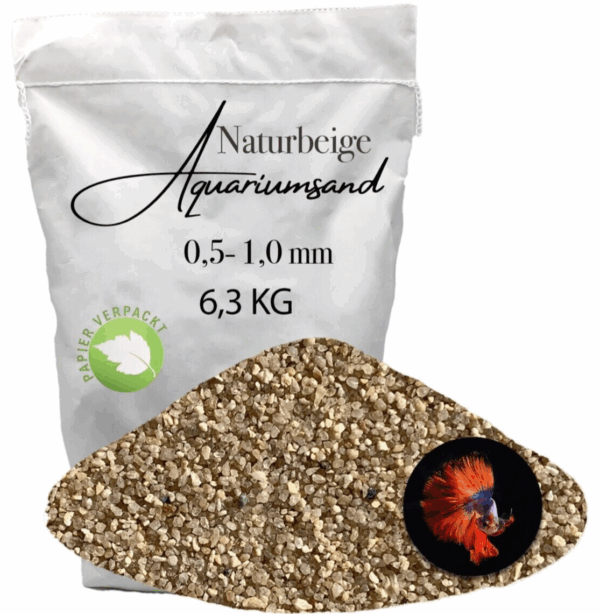 Aquariumsand 63 kg Aquariumkies Aquariensand Aquarienkies Bodengrund 05 10 mm 145900153984