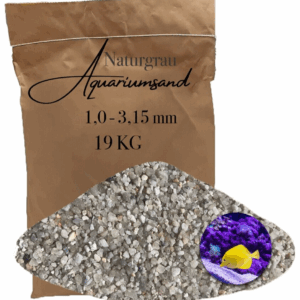 Aquariumsand Aquariumkies 10 315 mm Aquariensand Aquarienkies Bodengrund grau 146399930844