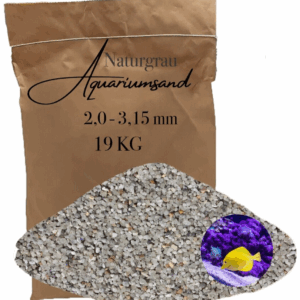 Aquariumsand Aquariumkies 20 315 mm Aquariensand Aquarienkies Bodengrund grau 146399930714