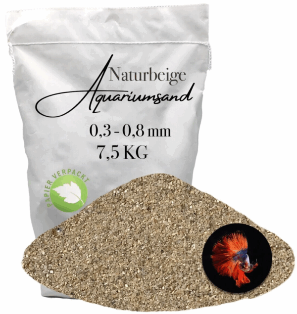 Aquariumsand Aquariumkies 75 KG Aquariensand Aquarienkies Bodengrund 03 08 mm 145898198404