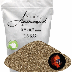 Aquariumsand Aquariumkies Aquariensand Aquarienkies 15kg Bodengrund 0,2-0,7 mm
