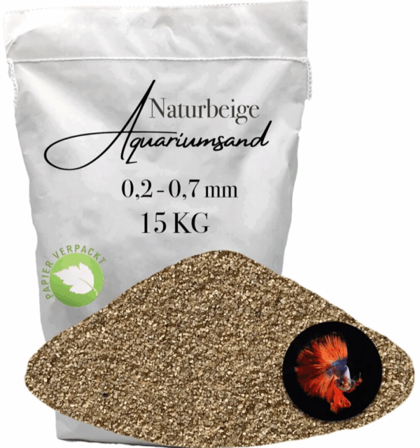 Aquariumsand Aquariumkies Aquariensand Aquarienkies 15kg Bodengrund 02 07 mm 145878857214