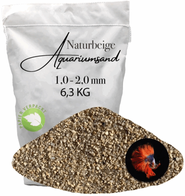 Aquariumsand Aquariumkies Aquariensand Aquarienkies 63 kg Bodengrund 10 20 mm 145900179124