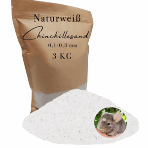 Chinchillasand 3 kg weiss Badesand Staubbad Hamster Maeuse Ratten fein Fellpflege 145628804184
