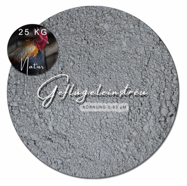 Gefluegeleinstreu 25kg Badesand Huehner Staubbad gegen Milben Gefiederbad Sandbad 145138913804