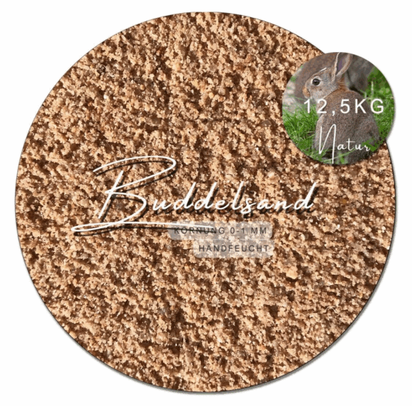 Kaninchensand Buddelsand 0 1 mm Buddelkiste Kaninchen Hasen Nager Hamster 125kg 145138913794