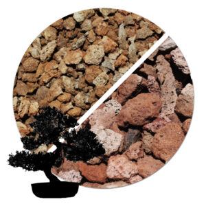 Lavamulch Lavagranulat 10kg Lava Substrat Lavasplitt Lavagestein 1-5mm 2-8mm