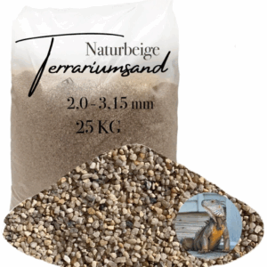 Terrariensand Terrariumsand Bodengrund 25kg 20 315mm Sand naturbeige grabfaehig 145719876484