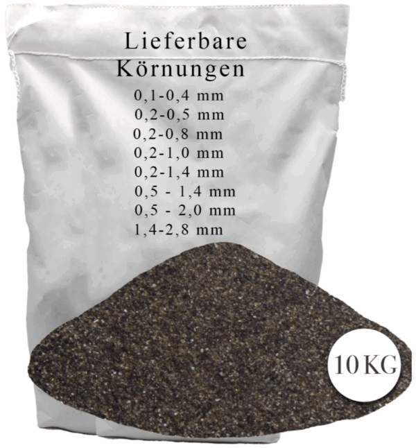 10 kg Strahlmittel Strahlgut Sandstrahlen Strahlsand Strahlschlacke Schlacke