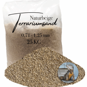 25 Terrariensand Terrariumsand 071 125mm grabfaehig Sand naturbeige Bodengrund 145719842185