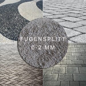 25 kg Diabas Fugensplitt Splitt grau Einkehrsand  Pflasterfugen unkrauthemmend