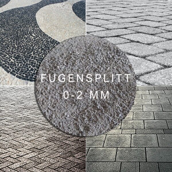 25 kg Diabas Fugensplitt Splitt grau Einkehrsand  Pflasterfugen unkrauthemmend