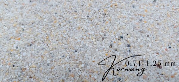 25kg weisser Quarzsand Fuellsand Sand Industriesand Kunstharz Einstreuung Kristall 145723232175 2